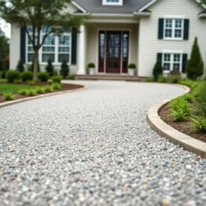 Podjazd z kruszywa inspiracje