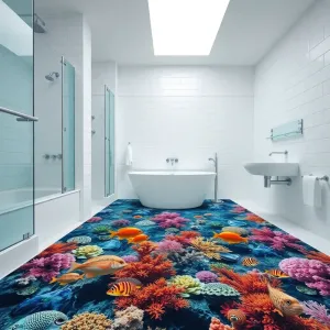 Podłoga 3D łazienka cena