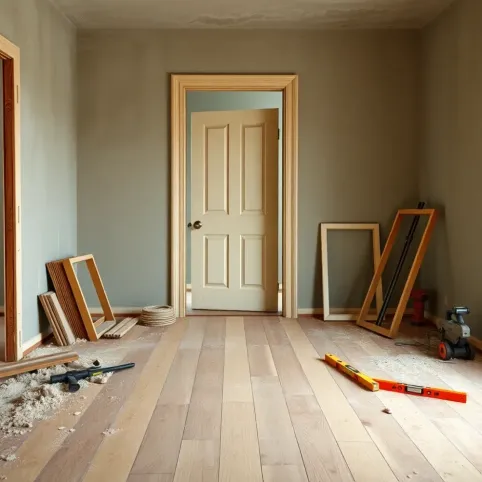 Podłoga czy drzwi co najpierw