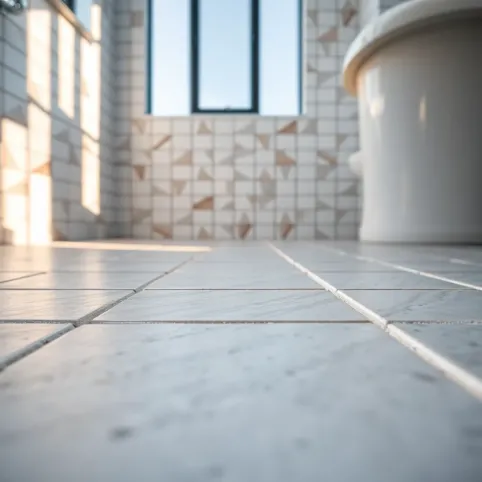 Podłoga do łazienki na płytki