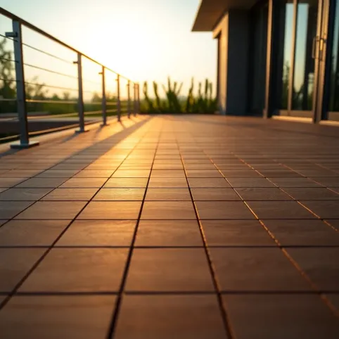 Podłoga na taras z tworzywa