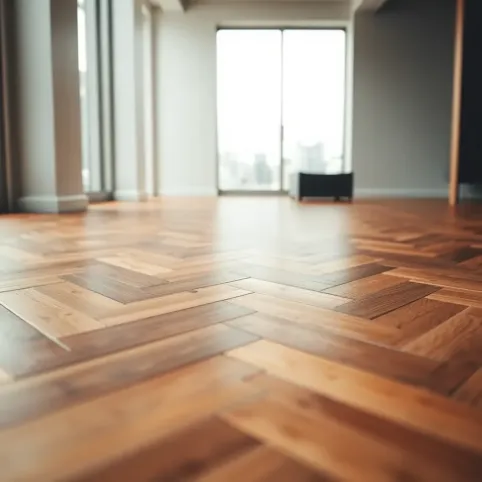 Podłoga w jodełkę jaki styl