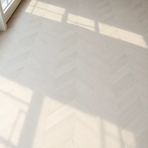 Podłoga w jodełkę z płytek