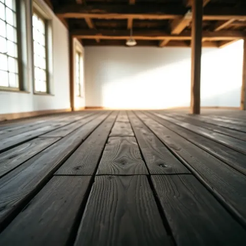 Podłoga w kamienicy na legarach