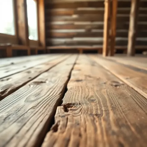 Podłoga z desek na legarach