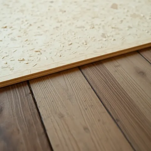 Podłoga z OSB na starych deskach