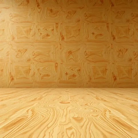 Podłoga z płyt OSB lakierowana