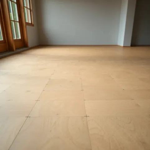 Podłoga z płyt OSB na legarach