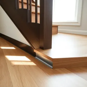 Połączenie schodów z podłoga