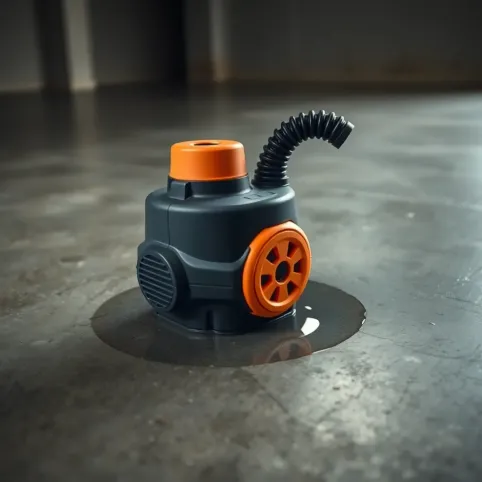 Pompa do zbierania wody z posadzki