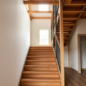 Pomysł na tanie schody wewnętrzne