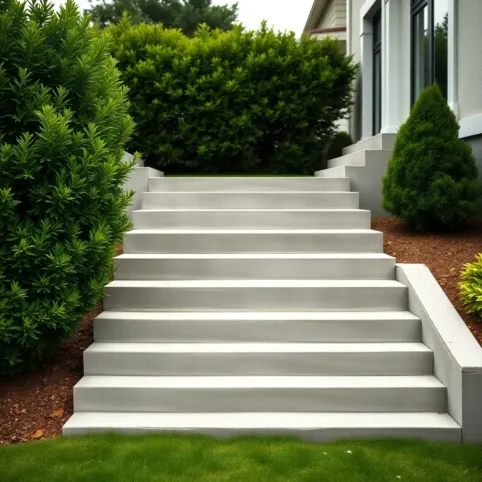 Pomysł na tanie schody zewnętrzne