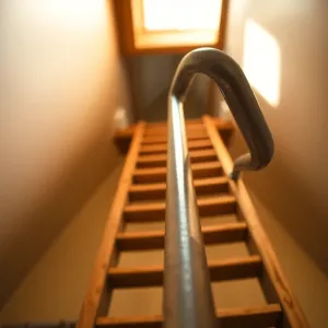 Poręcz do schodów strychowych