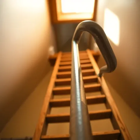Poręcz do schodów strychowych