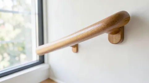 Poręcz drewniana 4m