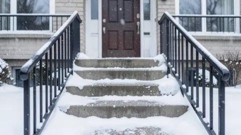poręcze do schodów zewnętrznych