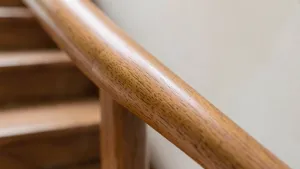 Poręcze drewniane okrągłe