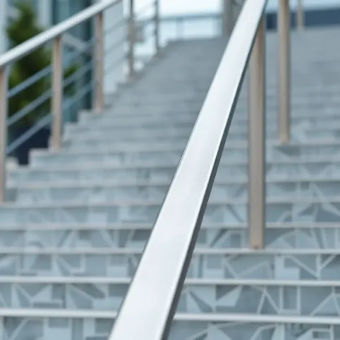 Poręcze ze stali nierdzewnej na schody