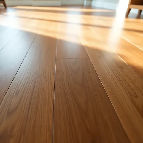 Posadzka na drewnianej podłodze