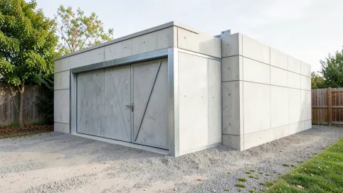 prefabrykowane garaże betonowe