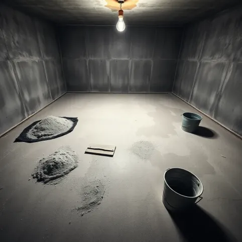 Remont posadzki w piwnicy