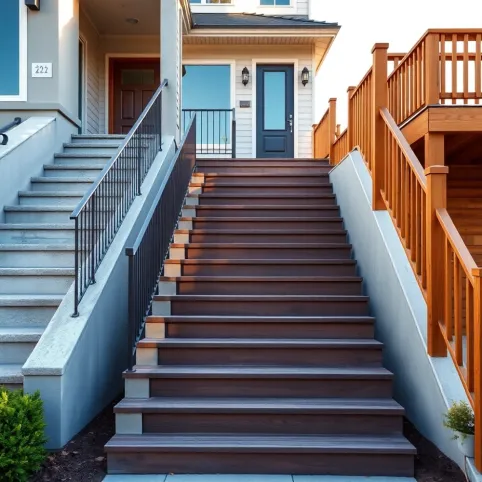 Rodzaje schodów zewnętrznych