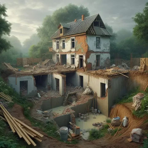 Rozbudowa Domu Na Starych Fundamentach