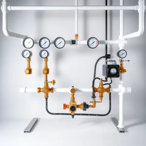 Rozdzielacz do podłogówki 12 sekcji z pompą wymiary