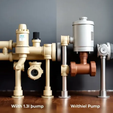 Rozdzielacz podłogówki z pompa czy bez