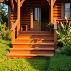 Schodki do domku holenderskiego