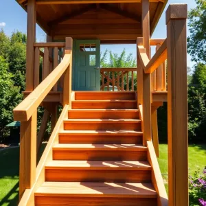 Schody do domku dla dzieci wymiary