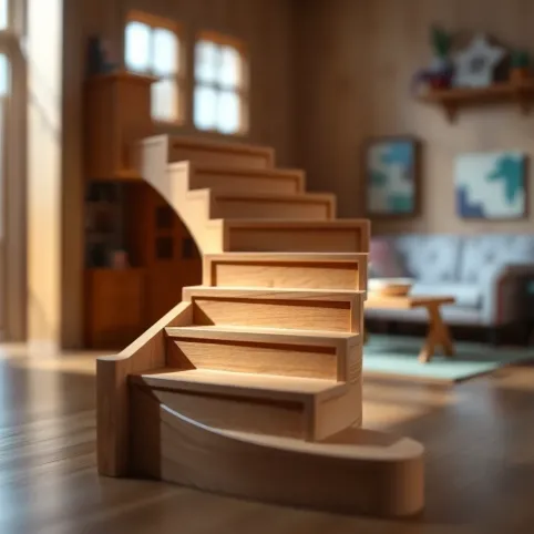 Schody do domku dla lalek