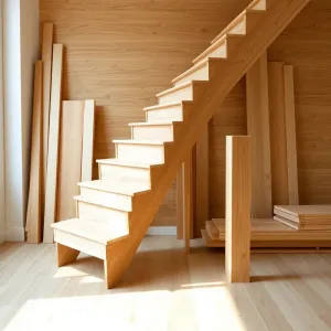 Schody drewniane do samodzielnego montażu