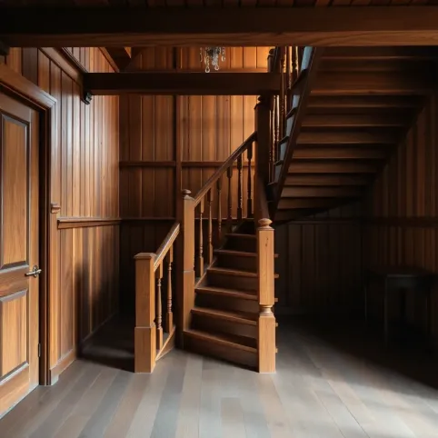 Schody drewniane Dolny Śląsk