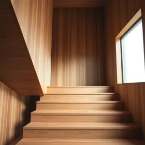 Schody drewniane nowoczesne