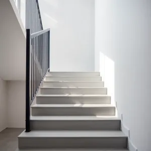 Schody jednobiegowe co to znaczy