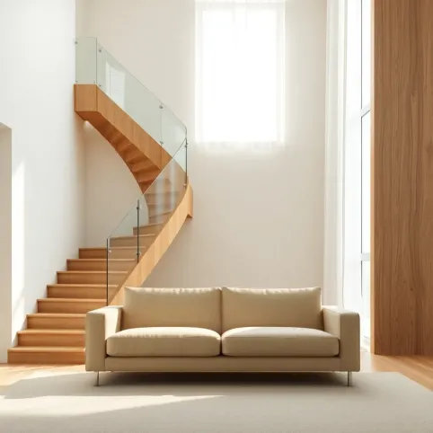 Schody w salonie