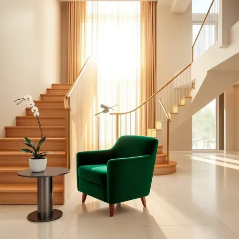 Schody w salonie aranżacje