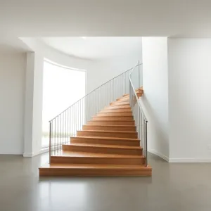 Schody w wiatrołapie