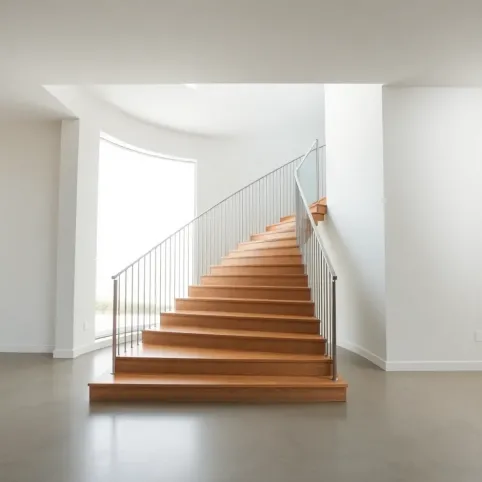 Schody w wiatrołapie