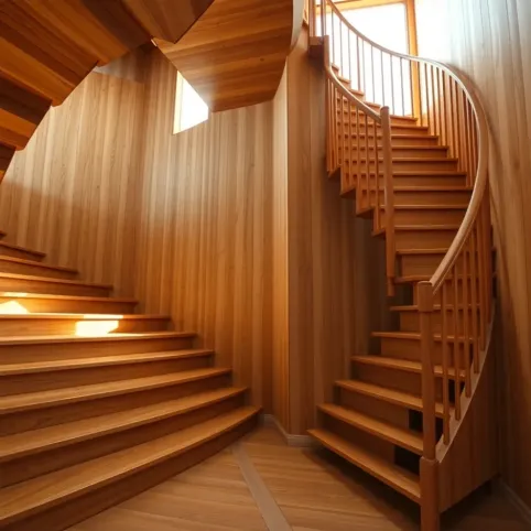 schody wachlarzowe a zabiegowe