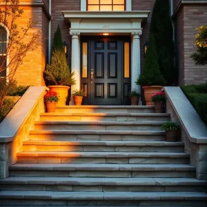 Schody wejściowe do domu
