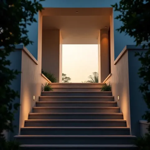 Schody wejściowe do domu inspiracje