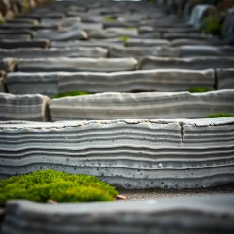 Schody z kamienia naturalnego