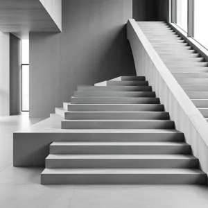 Schody z mikrocementu