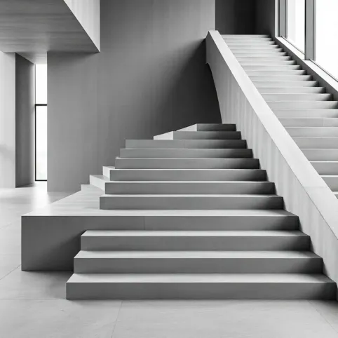 Schody z mikrocementu