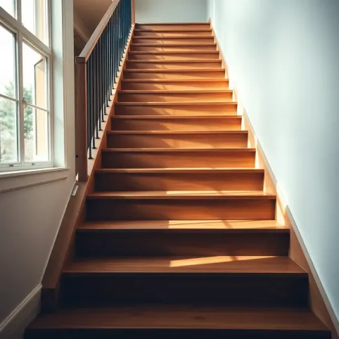 Schody z paneli winylowych COREtec