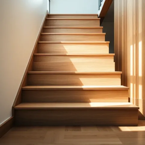Schody z paneli winylowych QuickStep