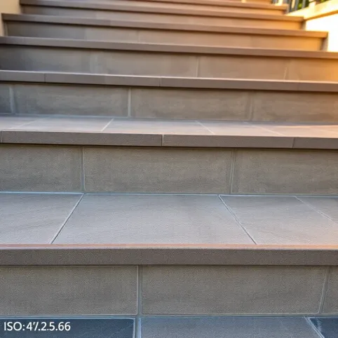 Schody z płytek zewnętrzne