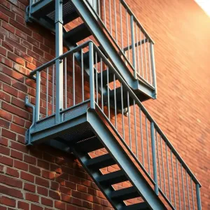 Schody zewnętrzne wymagania ppoż